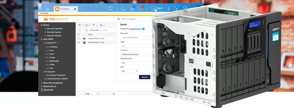 Aplicações Recomendadas Com O Servidor NAS - Review Qnap TS-1655 Storage House