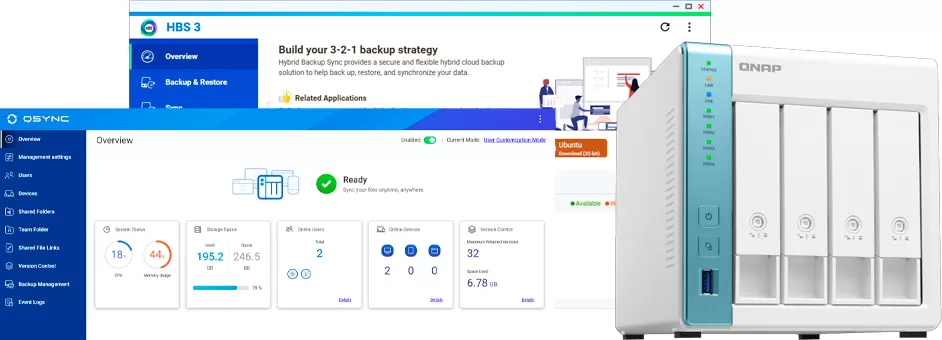 Backup centralizado, replicação e integração com nuvem - Review Qnap TS-431K