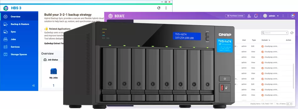 Backup E Replicação - Review Qnap TVS-h874