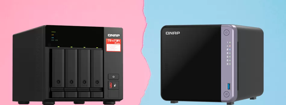 Comparativo com TS-432X - Review Qnap TS-473A