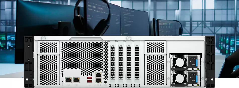 Conexões de rede de 2,5GbE e 10GbE Review Qnap TS-h1677AXU-RP Storage House