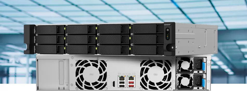Definição Técnica Do Storage Empresarial 12 Baias - Review TS-1264U-RP Qnap
