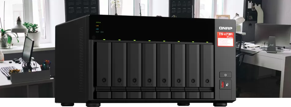 Desempenho e Benchmarks Do NAS 8 Baias - Review Qnap TS-873A