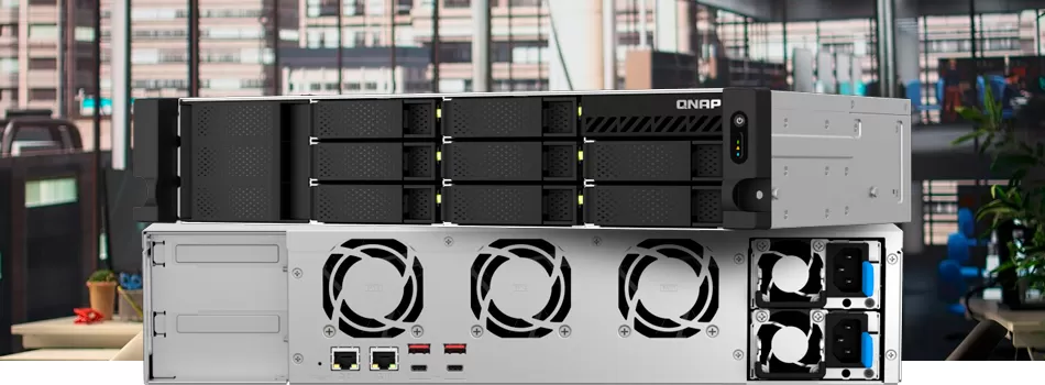 Entrega Alta Densidade Em Rack - Review Qnap TS-873AeU-RP