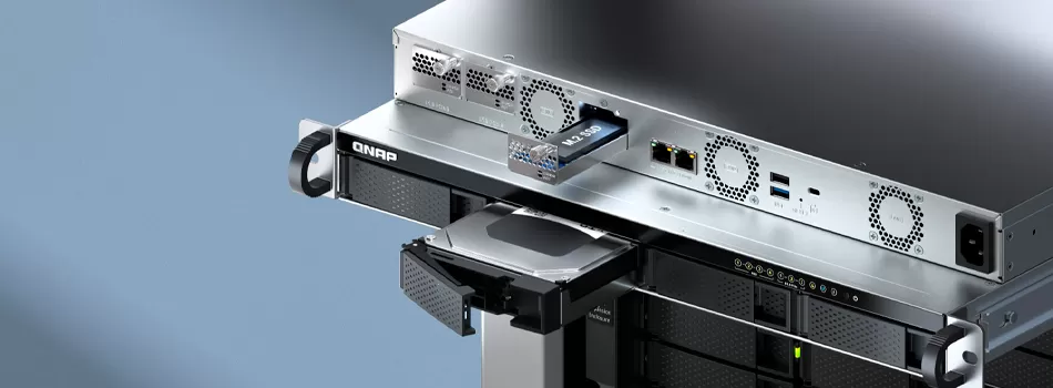 Gerenciamento de acesso, permissões e buscas - Review Qnap TS-h765eU Storage House