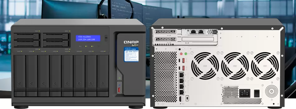 Hardware e chassi corporativo - Review Qnap TVS-h1288X Storage House
