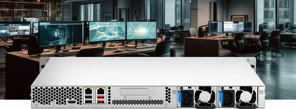 Hardware Rackmount e Fonte Redundante - Review TS-464U-RP Qnap