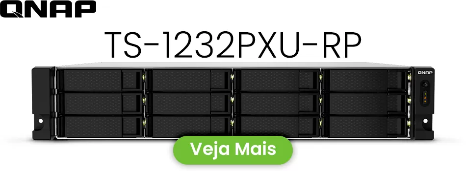 NAS Corporativo Rackmount 12 Baias - Review Qnap TS-1232PXU-RP