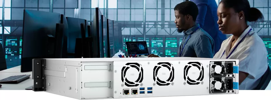 Perfis empresariais e aplicações recomendadas - Review TS-855eU-RP Qnap