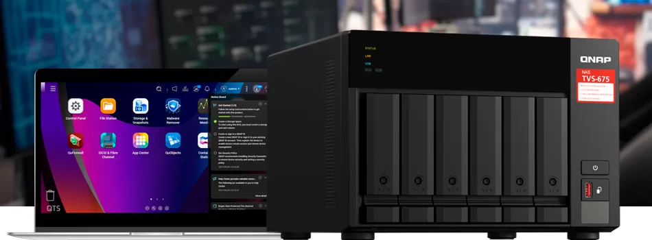 QTS E Aplicativos Integrados Para Empresas - Review TVS-675 Qnap