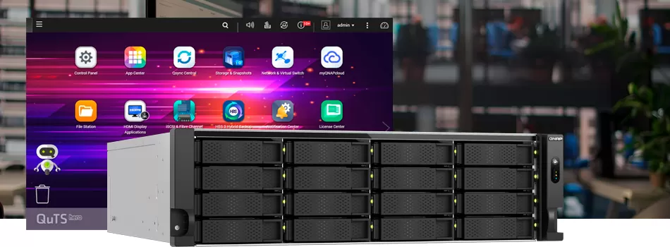 Segurança aplicada e trilha de auditoria - Review Qnap TS-h1677AXU-RP Storage House