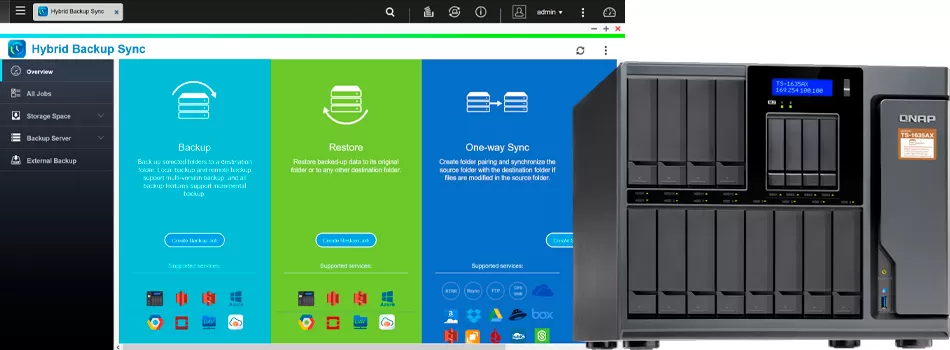 Solução De Backup - Review Qnap TS-1635AX Storage House