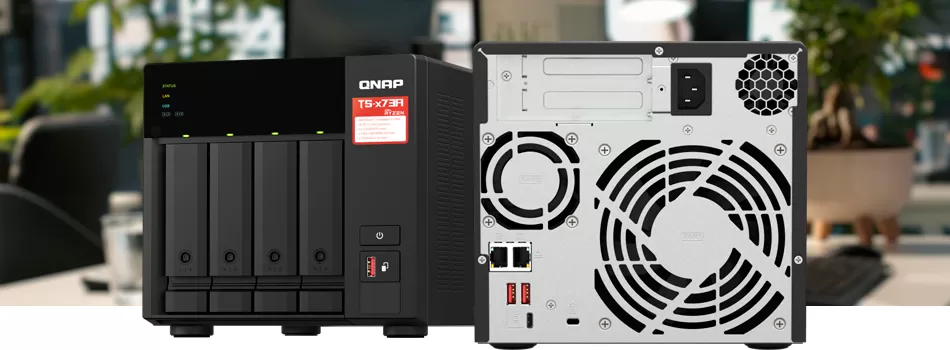 Visão Geral do Qnap TS-473A