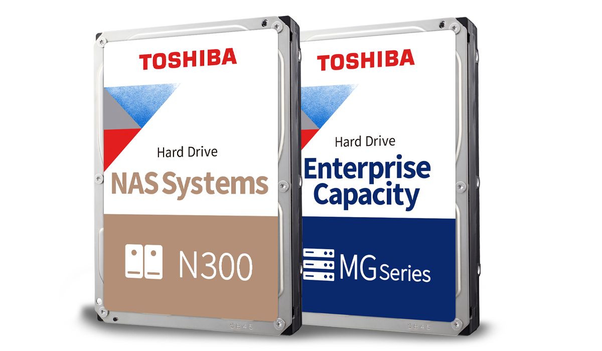 Discos Toshiba N300 e MG Series